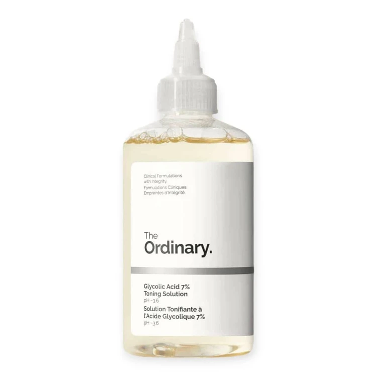 تونر گلیکولیک اسید 7% اوردینریordinary لایه بردار و شفاف حجم 240 میل