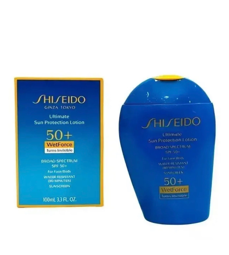ضد آفتاب لوشن شیسیدو انواع پوست spf50 حجم 100میل