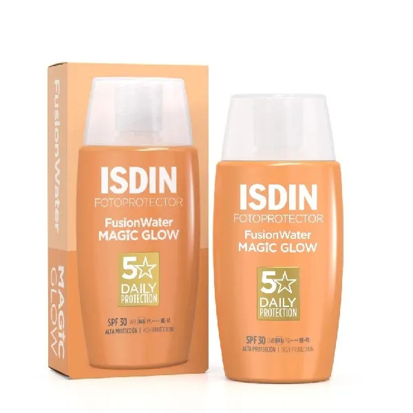 ضد آفتابایزدینفیوژن واتر مجیک گلو SPF 30 حجم ۵۰ میل