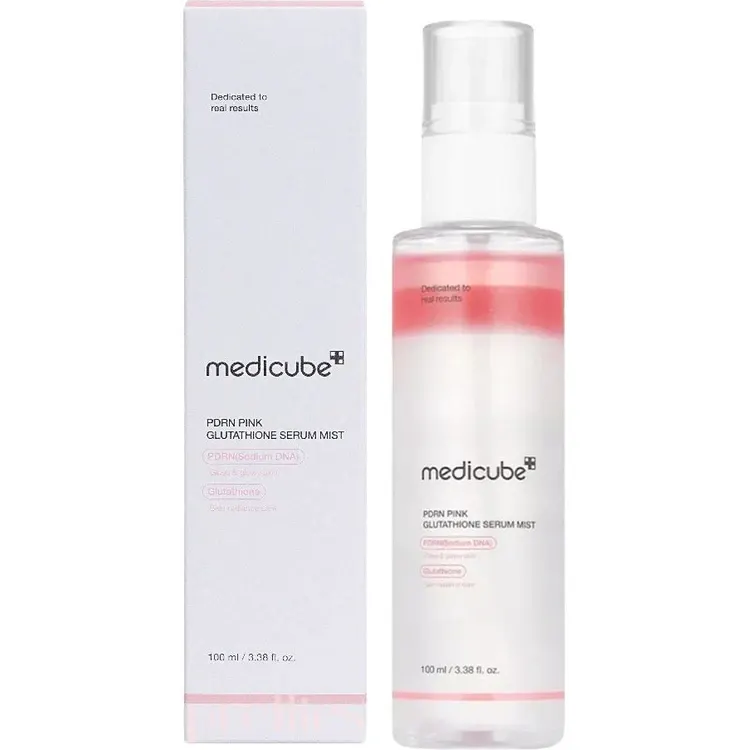 میست سرم روشن‌کننده Medicube مدی کیوب PDRN + Glutathione مناسب شفافیت و شادابی پوست 100 میل
