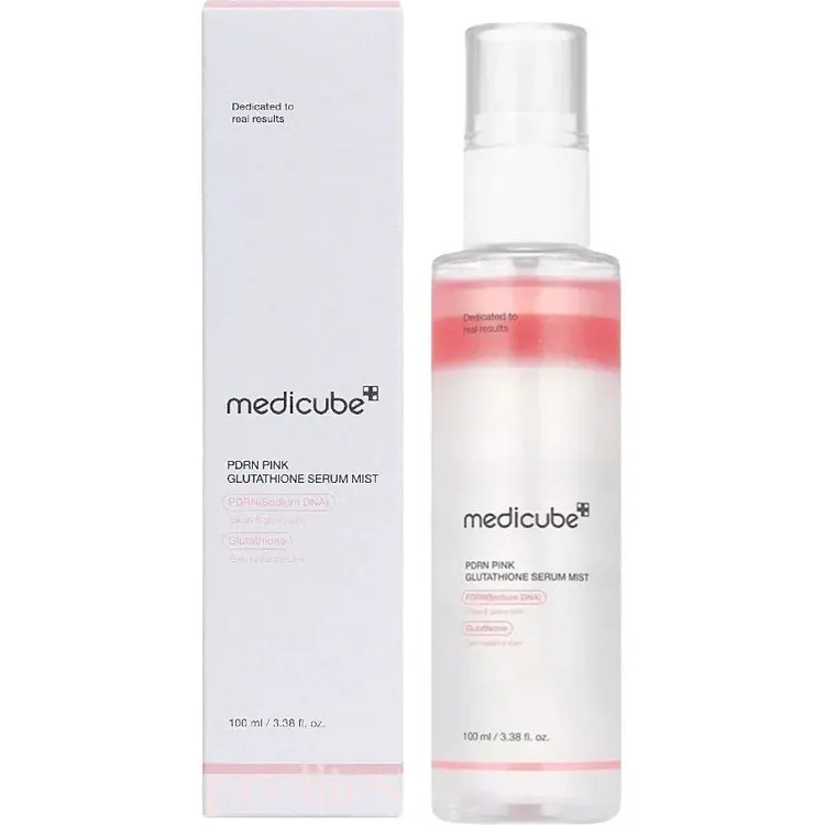 میست سرم روشنکننده Medicube مدی کیوب PDRN + Glutathione مناسب شفافیت و شادابی پوست 100 میل