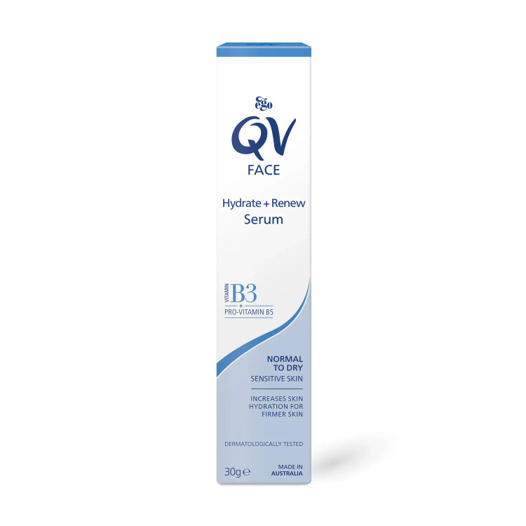 سرم مرطوب کننده و جوان کننده صورت QV کیووی 30 گرم